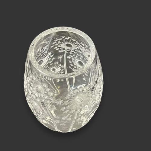 Lalique Bucolique Pattern Glass Vase image-5