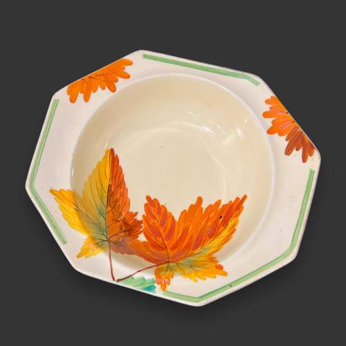 Clarice Cliff Beech Leaves Dish image-1