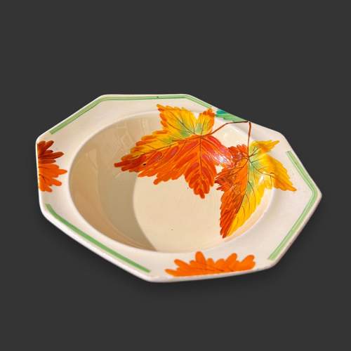 Clarice Cliff Beech Leaves Dish image-2