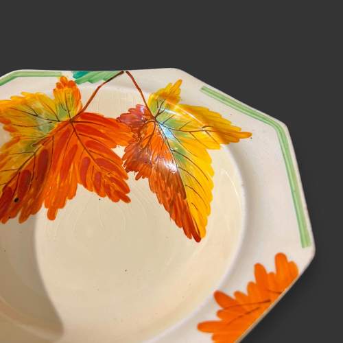 Clarice Cliff Beech Leaves Dish image-3