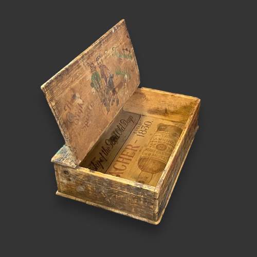 Teachers Whisky Vintage Wooden Box image-2