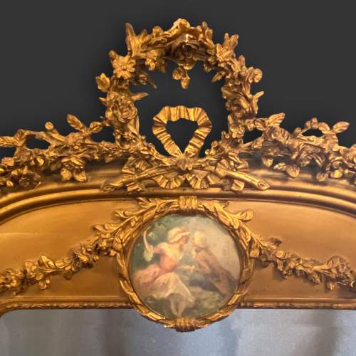 Beautiful 19th Century French Gilt Framed Wall Mirror image-2