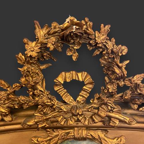 Beautiful 19th Century French Gilt Framed Wall Mirror image-3