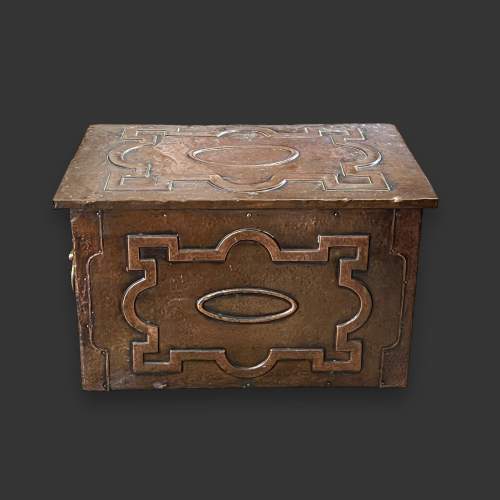 Early 20th Century Copper Coal Box image-2