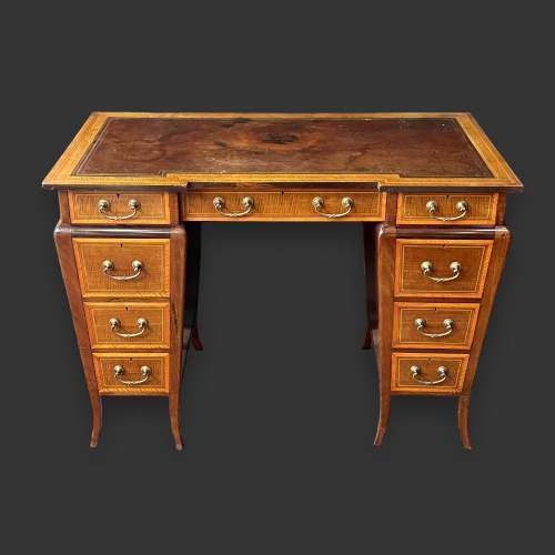 Edwardian Mahogany Desk image-2