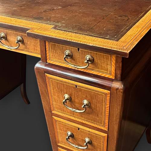 Edwardian Mahogany Desk image-5