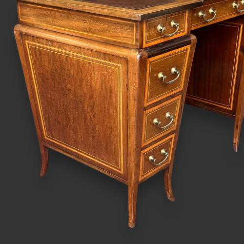 Edwardian Mahogany Desk image-6