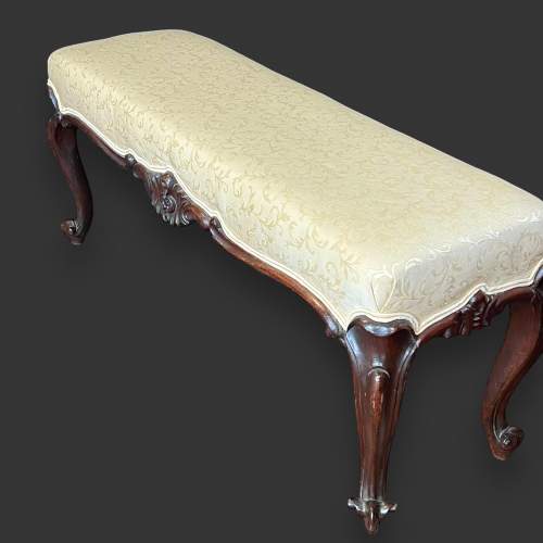 Victorian Rosewood Duet Stool image-2