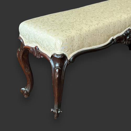 Victorian Rosewood Duet Stool image-3