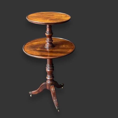 George IV Mahogany Dumb Waiter image-1