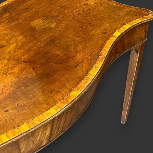 George III Mahogany Serpentine Serving Table image-6