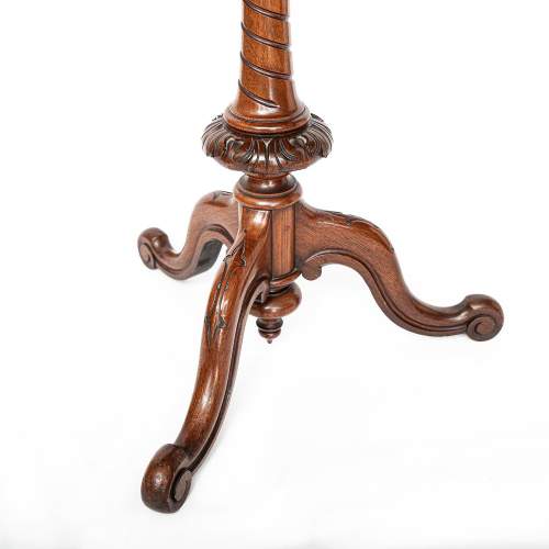 An Antique Victorian Figured Walnut Occasional Table image-6