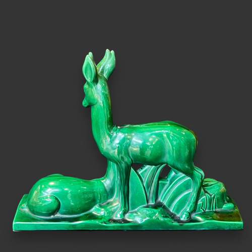 Green Lemanceaux Art Deco Figure image-6