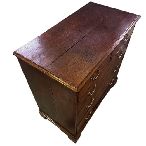 Georgian Oak Chest of Drawers image-2