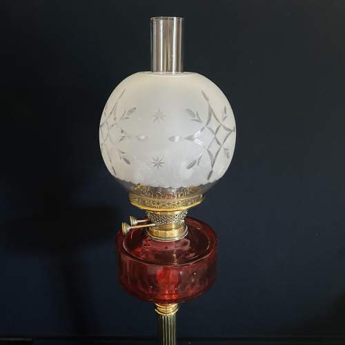 A Victorian Oil Lamp image-3