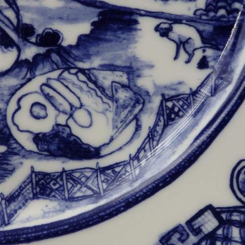 Philippa Perry Blue & White Willow Plate - Grayson Perry Art Club image-3