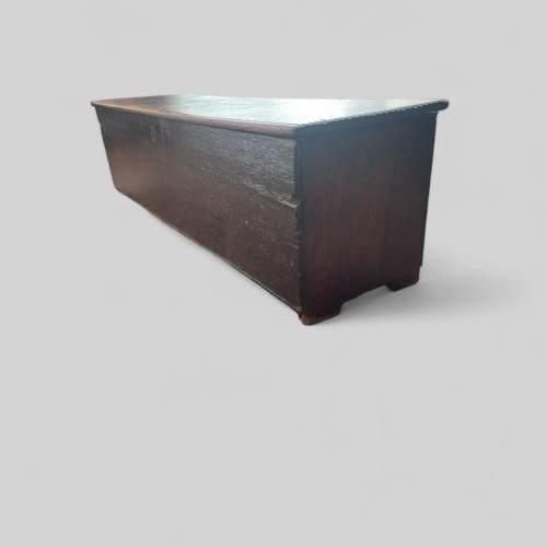 18th Century Six Plank Rectangular Chest image-2