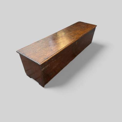 18th Century Six Plank Rectangular Chest image-1