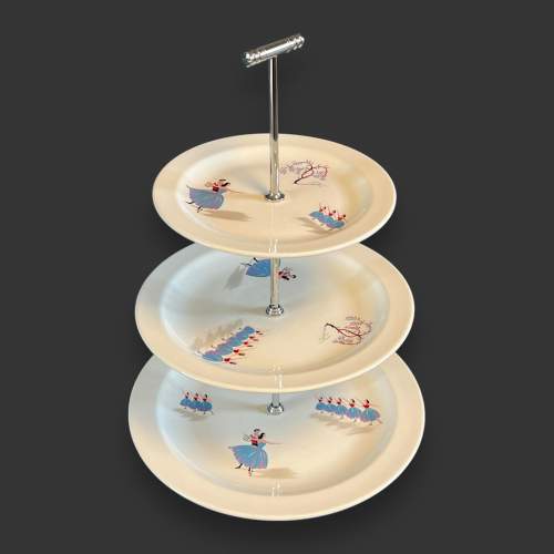 Beswick Pavlova Pattern Three-Tier Cakestand image-1