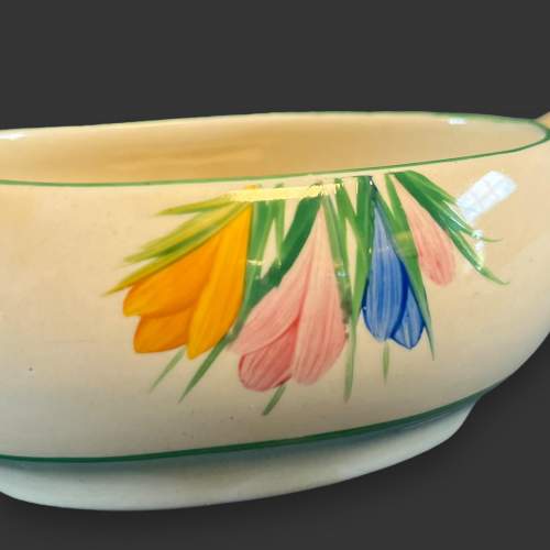 Clarice Cliff Spring Crocus Sauce Boat image-2