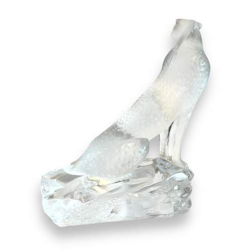 Lalique Glass Tancrede Cheetah Sculpture image-4