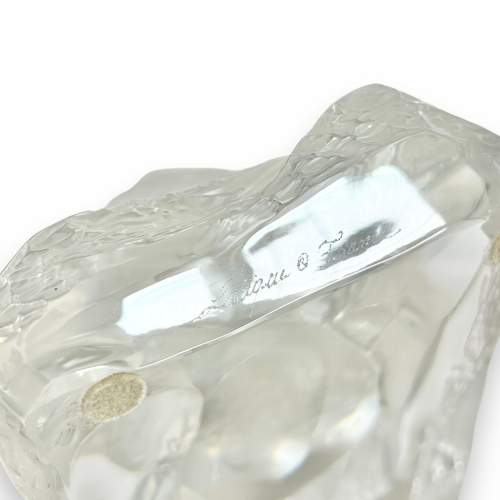 Lalique Glass Tancrede Cheetah Sculpture image-6