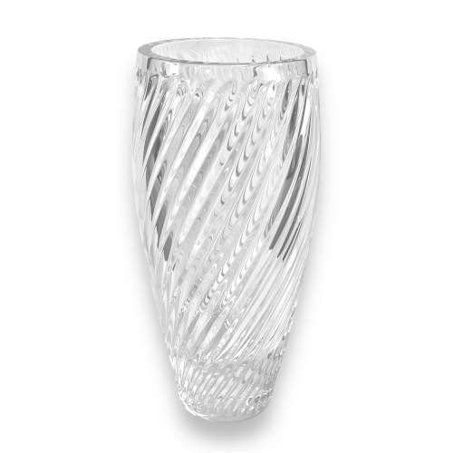 Faberge Crystal Winter Palace Glass Vase image-1