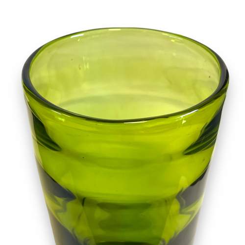 Holmegaard 20th Century Green Glass Vase image-2