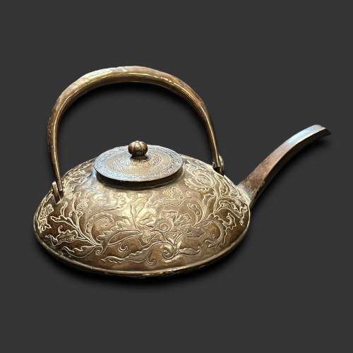 Japanese Bronze Teapot image-1