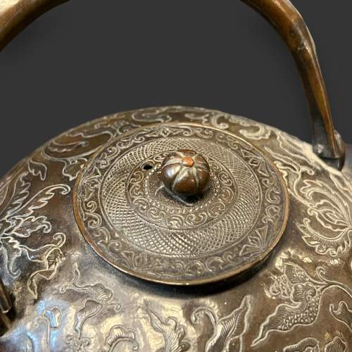 Japanese Bronze Teapot image-2