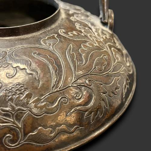 Japanese Bronze Teapot image-4