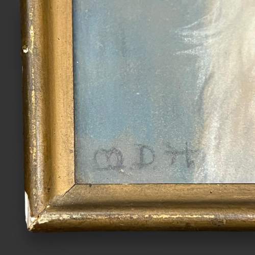 Early 20th Century Framed Pastel of a Jack Russell image-3