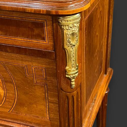 Early 20th Century French Marble Top Pot Cupboard image-3