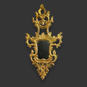 George III Venetian Gesso Mirror