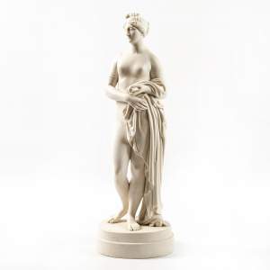 An Antique 19th Century Copeland Parian Statue of Venus