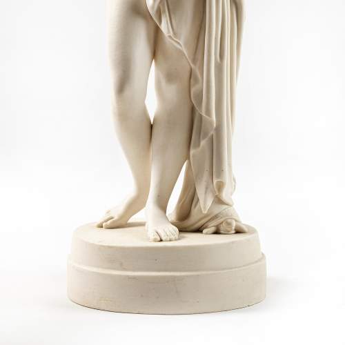 An Antique 19th Century Copeland Parian Statue of Venus image-3