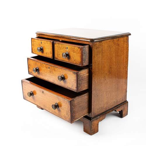 Antique Late 19th Century Miniature Chest of Drawers image-3