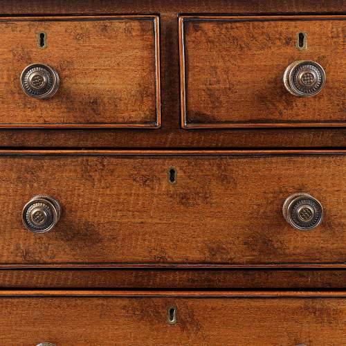 Antique Late 19th Century Miniature Chest of Drawers image-5