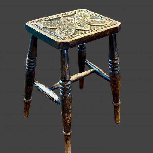 Vintage Stool by Seth Pickering of Beverley image-1