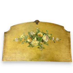 Beautiful 1920s Bronze Painted Floral Panel