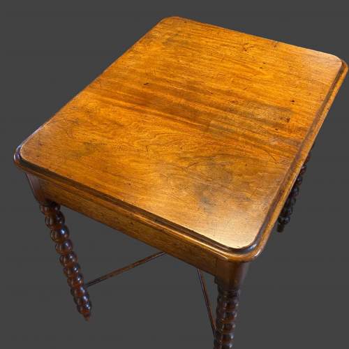 19th Century Mahogany Side Table image-2