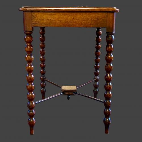 19th Century Mahogany Side Table image-4