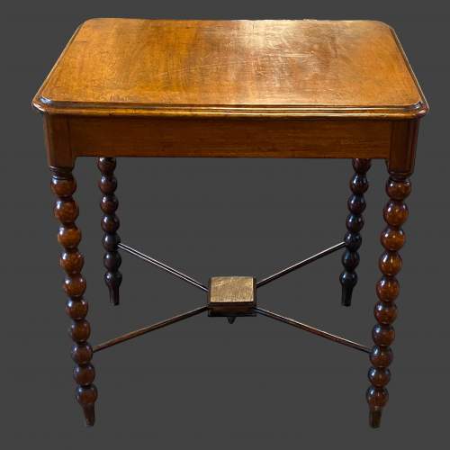 19th Century Mahogany Side Table image-6