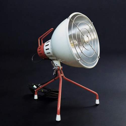 Mid Century 1960s Pifco Infrapower Converted Table Lamp image-1