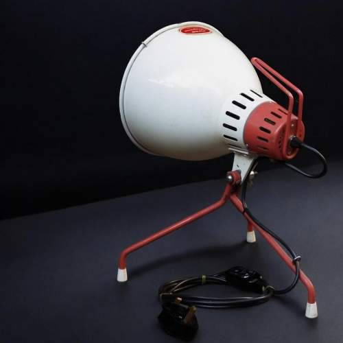 Mid Century 1960s Pifco Infrapower Converted Table Lamp image-4