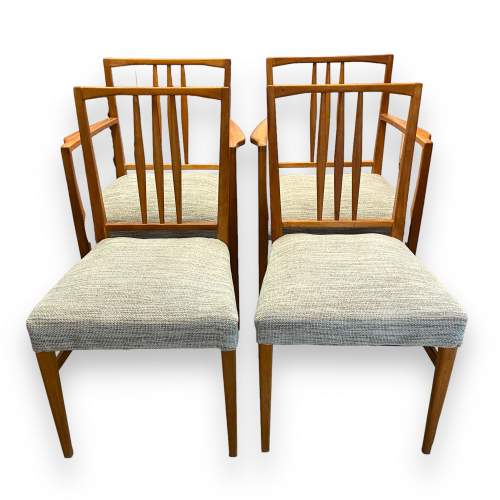 Gordon Russell 1950s Set of Four Teak Dining Chairs image-1