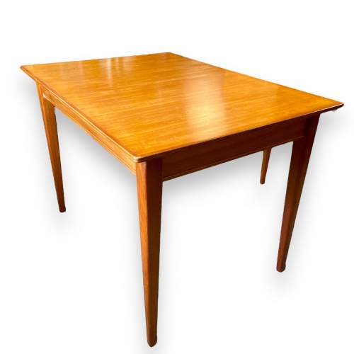 Gordon Russell 1950s Teak and Walnut Dining Table image-1