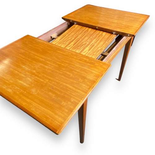 Gordon Russell 1950s Teak and Walnut Dining Table image-2