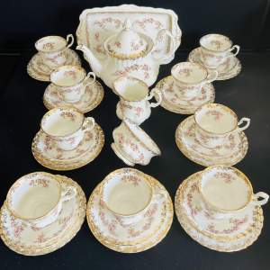 A Royal Albert Dimity Rose Tea Set