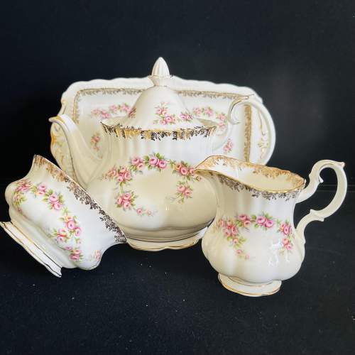 A Royal Albert Dimity Rose Tea Set image-2